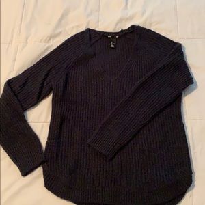 H&M Navy Blue Sweater Great Condition Size Small